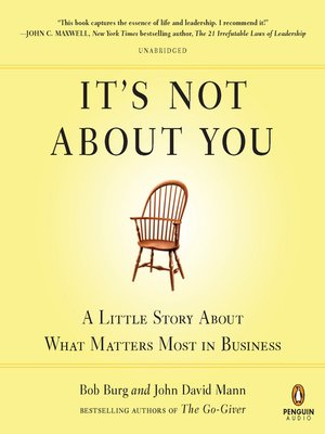 cover image of It's Not About You